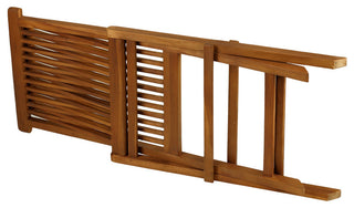 Vega Golden Teak Wood Outdoor Folding Chair, Set of 2