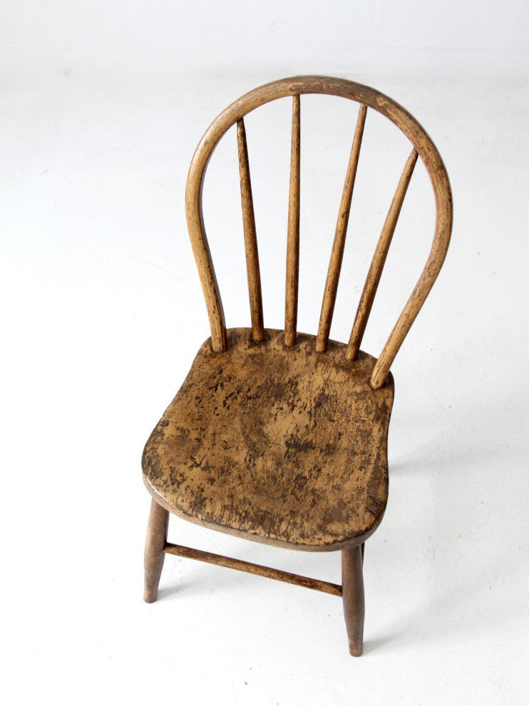 Consigned, Antique Spindle Back Chair