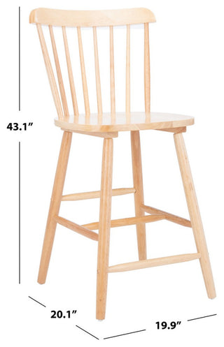 Safavieh Galena Counter Stool, Natural