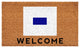 Calloway Mills Nautical Personalized Doormat, Letter S