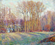 Henri Lebasque Poplars in Eragny Wall Decal