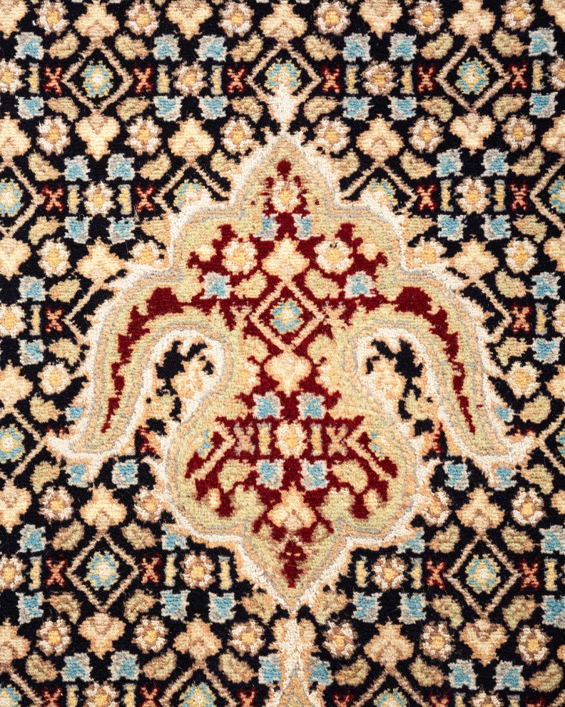 Mogaung One-of-a-Kind Hand-Knotted Area Rug Blue, 9'2"x12'5"