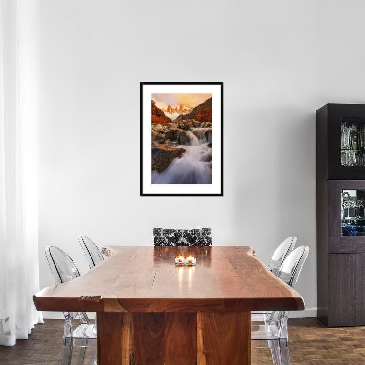 "Autumn Impression" Framed Digital Print by Yan Zhang, 28"x38"