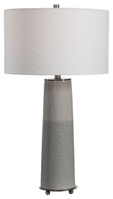 Uttermost Abdel Gray Glaze Table Lamp