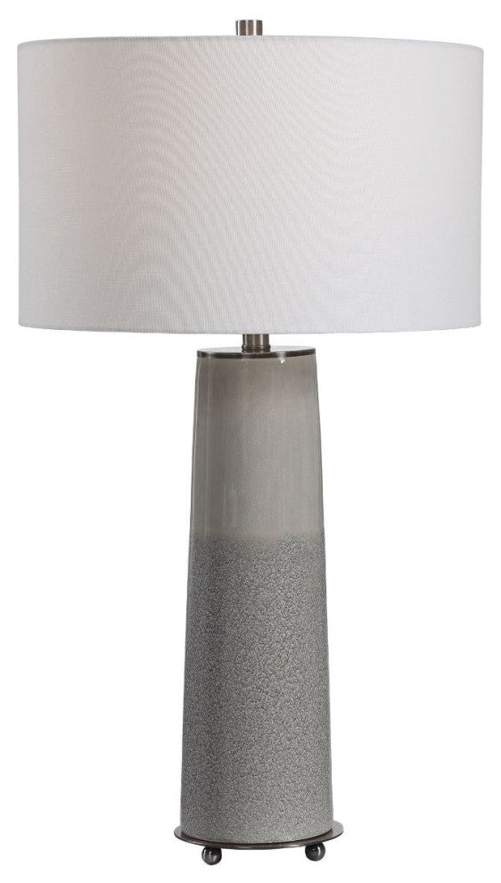 Uttermost Abdel Gray Glaze Table Lamp
