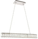 Monroe Integrated LED Chip Light Chrome Chandelier