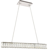 Monroe Integrated LED Chip Light Chrome Chandelier