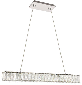 Monroe Integrated LED Chip Light Chrome Chandelier
