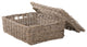 Kobo Rattan Rectangular Lidded Storage and Underbed Basket, 3 Sizes, Large
