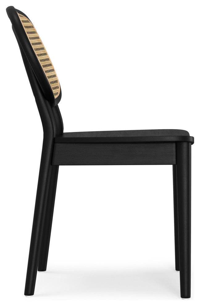 Rachel Dining Chair (Set of 2) in Black