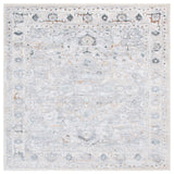 Safavieh Alenia Collection ALN117 Rug, Grey/Beige Gold, 6'7" Square