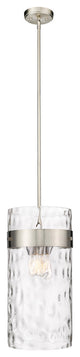 Zlite 3035P12-BN 4-Light Pendant, Clear
