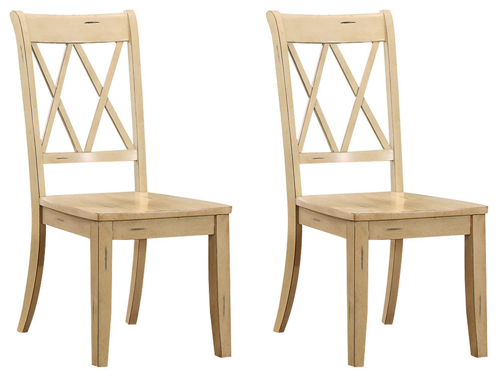 Salena Dining Room Collection, Side Chairs, Set of 2, Buttermilk