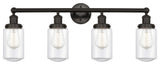 Dover 4-Light 33.5" Bath Vanity-Light Oil Rubbed Bronze