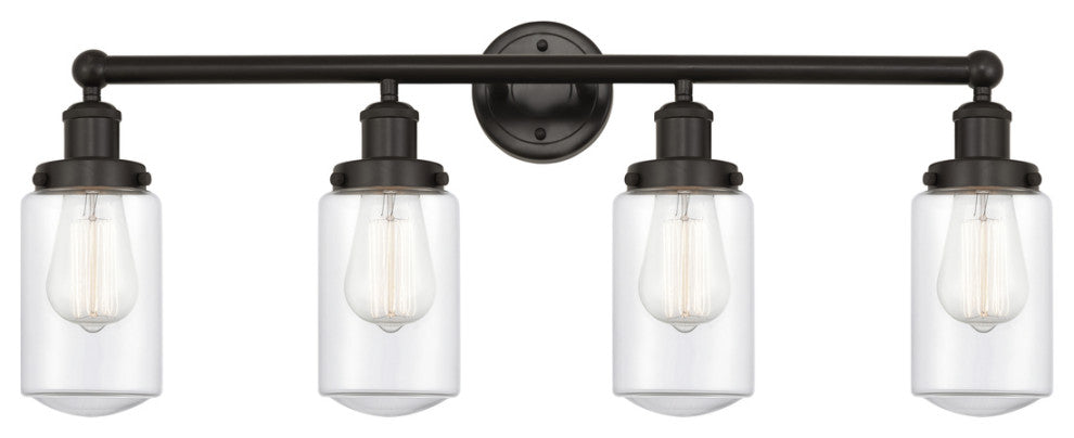 Dover 4-Light 33.5" Bath Vanity-Light Oil Rubbed Bronze