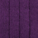 Eggplant Ribbed Rug, 17"x24"