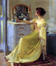 Robert Vonnoh Bessie Potter Vonnoh at Her Dressing Table Wall Decal
