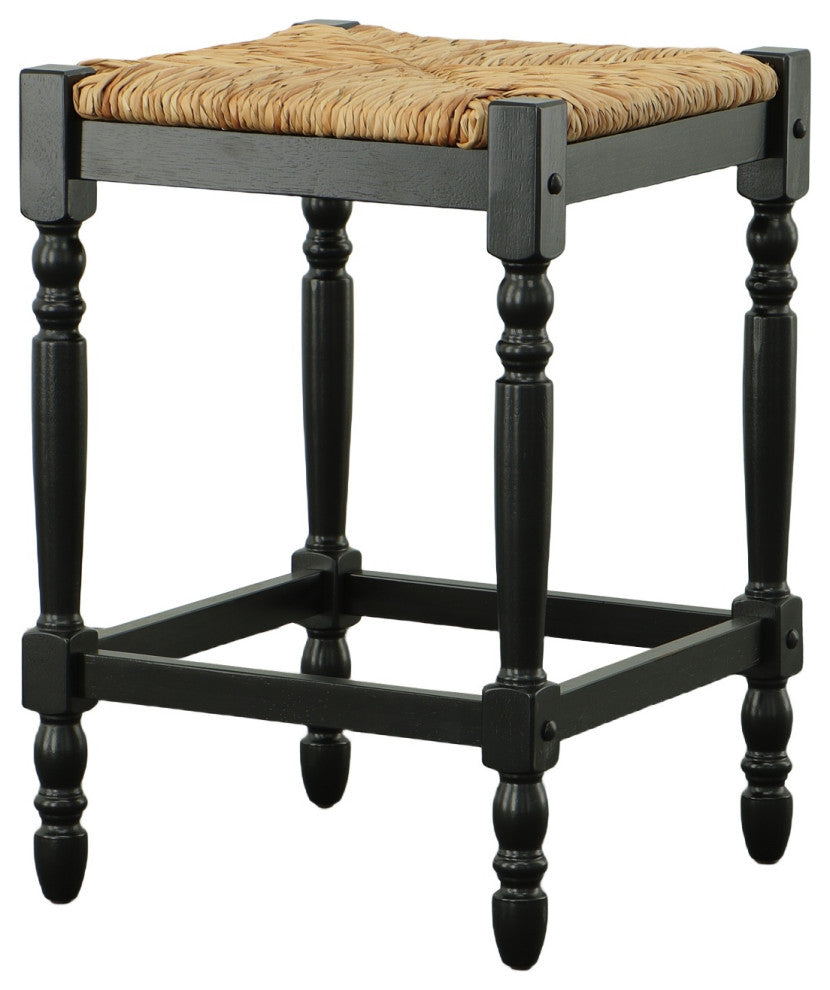 Thomasville Rta 24" Counter Stool, Antique Black