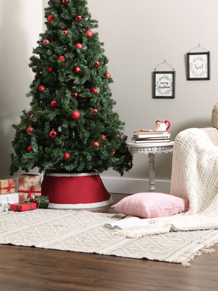 Holiday Tree Collar Red