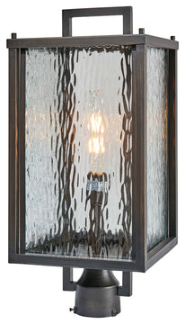 N7073RB 1 Light Outdoor Post Lighting in Oil Rubbed Bronze finish, 10.13"W x 22.