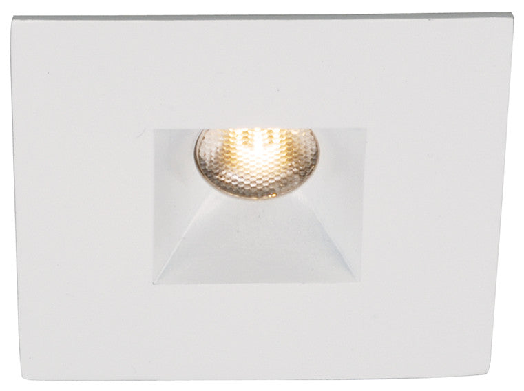 LEDme Miniature Square Recessed Task-Light 4000K Cool White, White
