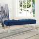 Valet Velvet Bench, Navy