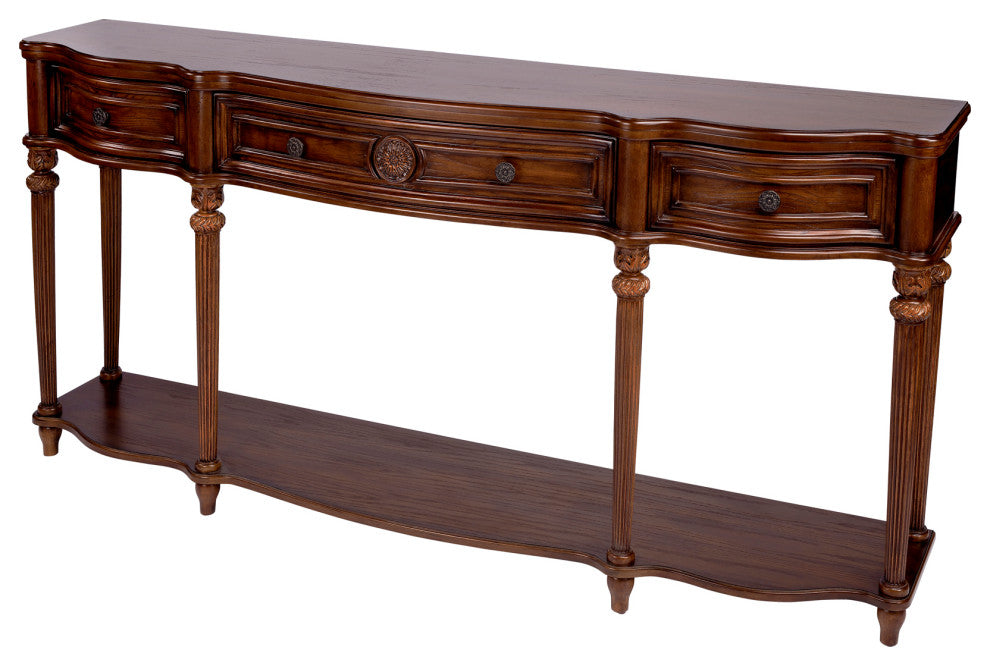 Butler Peyton Vintage Oak Console Table