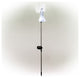 37"�H Outdoor Solar Angel Garden Stakes with Fiber Optic Wings and LED Lights
