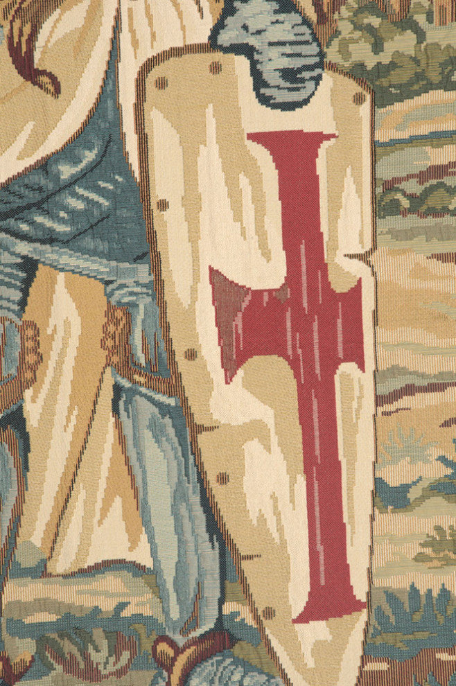 Templier I, Wall Tapestry, 50"x50"