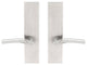 Phoenix Lever, Tubular Full Dummy Pair, Right Hand, Satin Stainless Steel