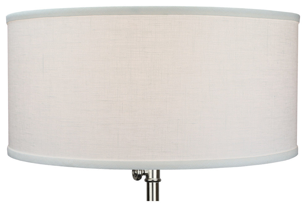 Fenchel Shades 17"x17"x8" Spider Attachment Drum Lamp Shade, Designer Line