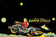 Space Patrol Super Cycle- Gallery Wrapped Canvas Art 28" x 42"