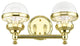 Livex Lighting Polished Brass 2-Light Vanity Sconce