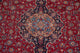 Consigned, Oriental Vintage-Style Handmade Area Rug Persian, Red, 10x13