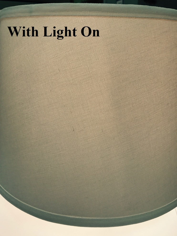 27"H Ocean Breeze Glass Table Lamp