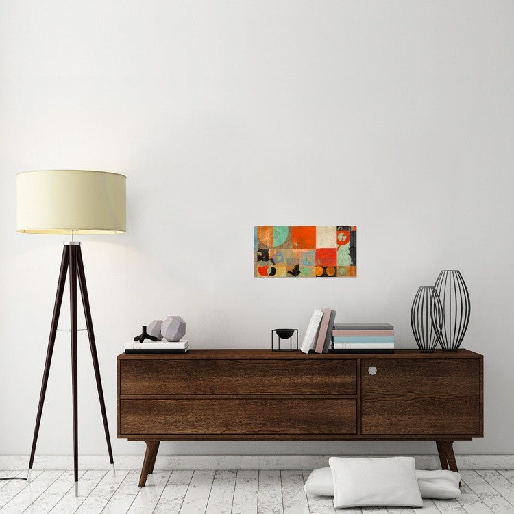 "Morning Moves" Stretched Canvas Giclee by Alphonse Baron, 24x12"