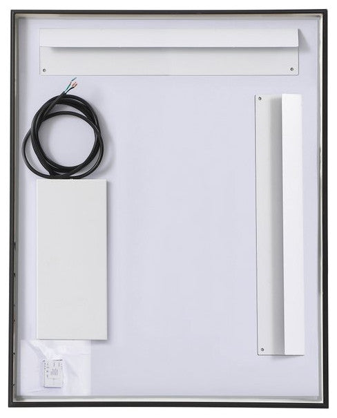 Modern Black Led Mirror