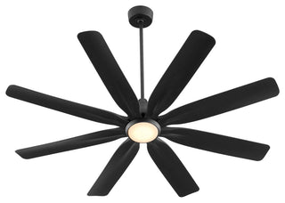 Quorum International 33608 Rosales 60" 8 Blade Indoor / Outdoor - Matte Black