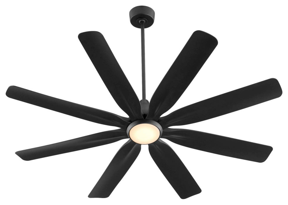 Quorum International 33608 Rosales 60" 8 Blade Indoor / Outdoor - Matte Black