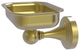 Sag Harbor Wall-Mount Soap Dish, Satin Brass