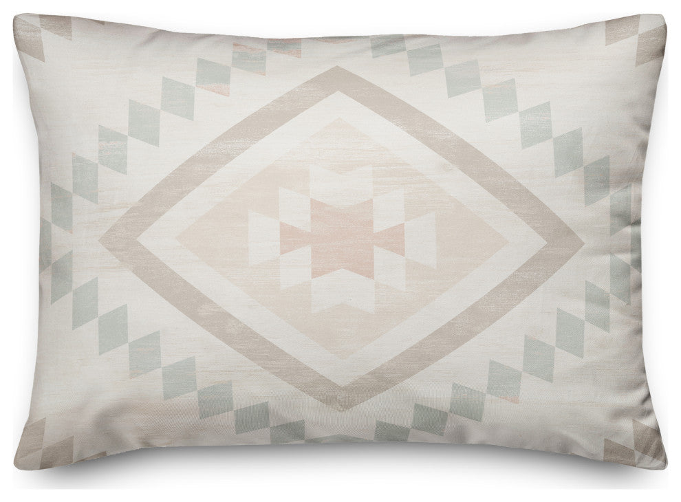 Pastel Tribal Pattern 14x20 Spun Poly Pillow