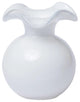 Vietri Hibiscus Glass White Bud Vase
