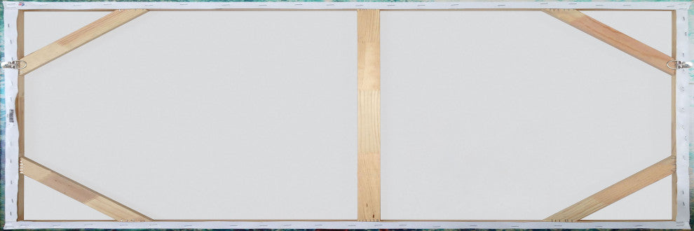 "Grey Water" Print on Canvas, 45"x15"