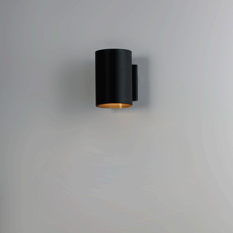 Maxim 86401 Outpost 7" Tall LED Outdoor Wall Sconce - Black