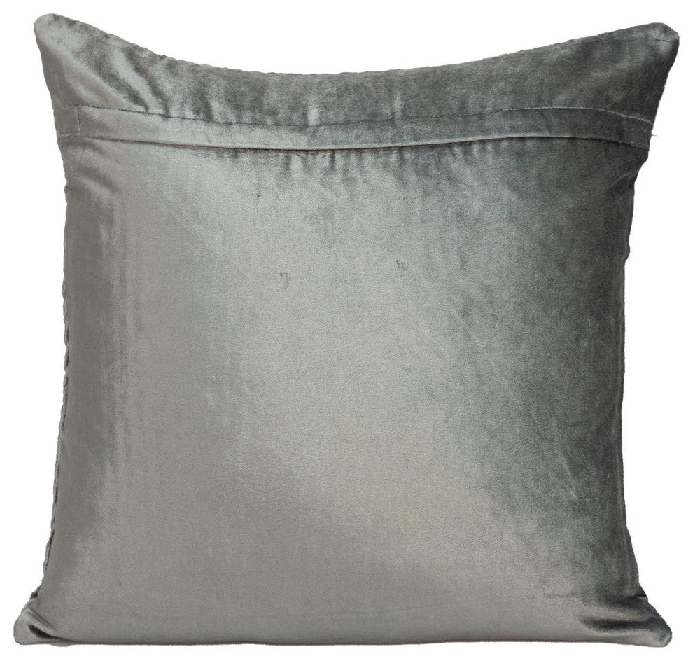 Parkland Collection Eris Charcoal Throw Pillow