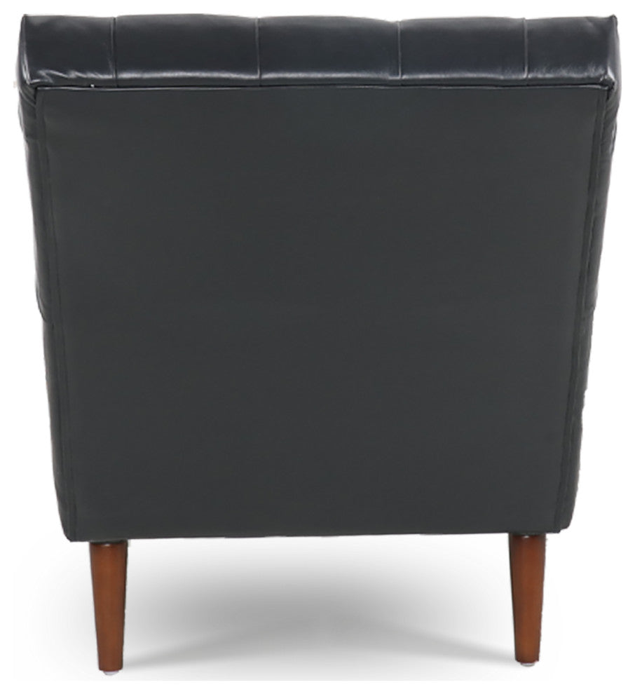 TATEUS PU Leather Upholstered Chaise Lounge