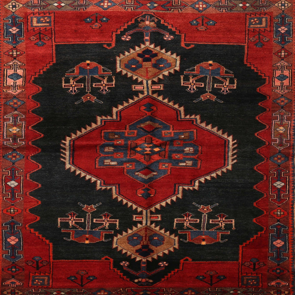 Ahgly Company Indoor Square Traditional Area Rugs, 7' Square