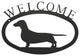 Welcome Sign, Small, Dachshund