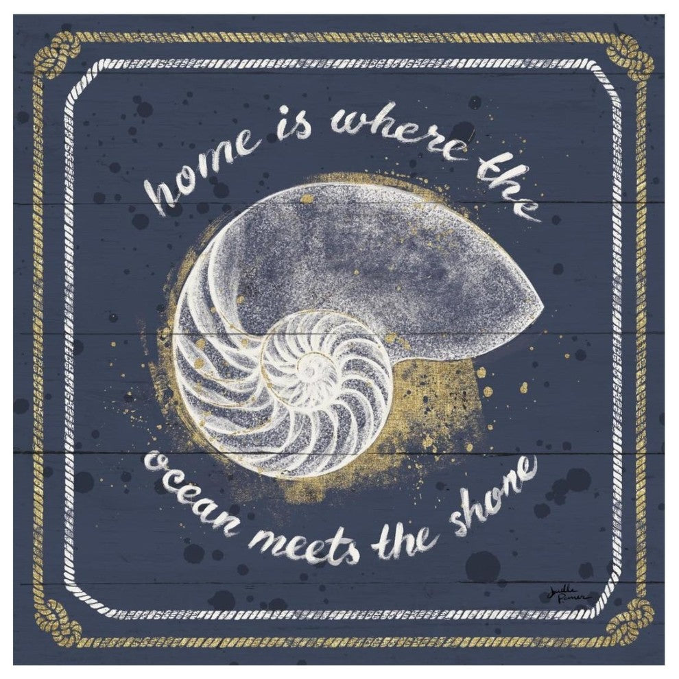 "Calm Seas I" Digital Paper Print by Janelle Penner, 26"x26"