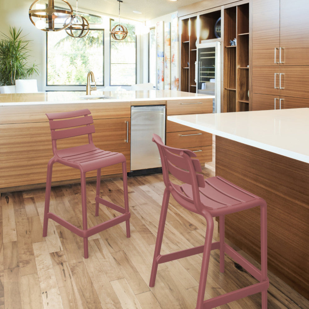 Helen Counter Stool Marsala, Set of 2
